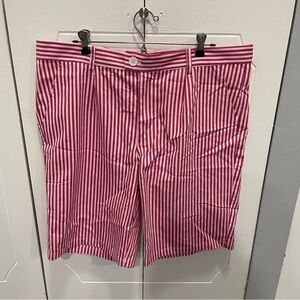 NWT Allegra K Pink and White Stripped Shorts